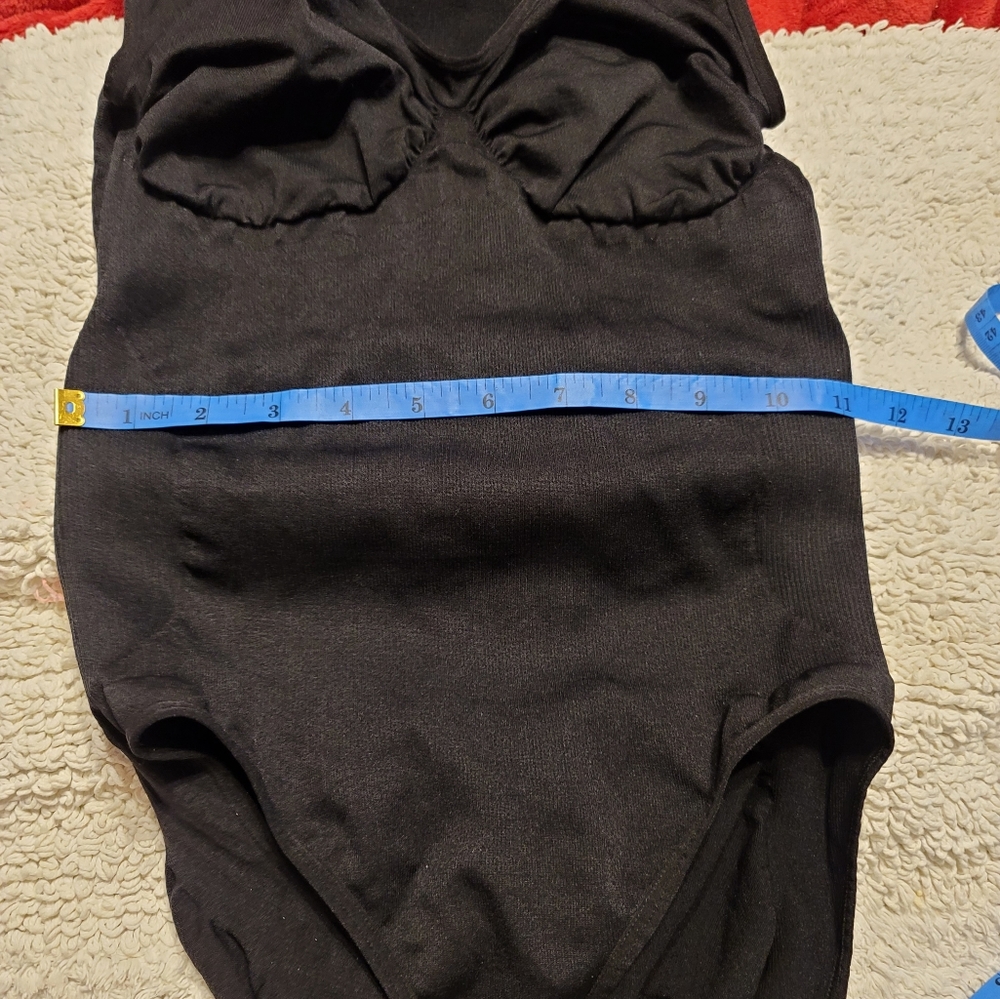 BODY TAMING LEOTARD BODY SUIT BACK SMOOTHER SHAPEWEAR TUMMY CONTROL SHAPER - Picture 7 of 9